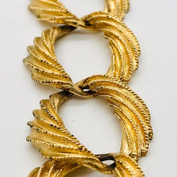 Vintage Napier Chain Link Necklace & Earrings - Picture 6 of 14